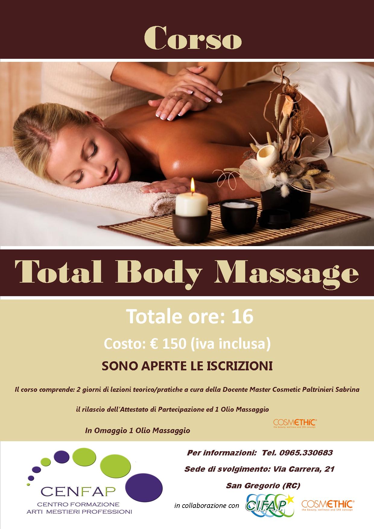 Corso Total Body Massage